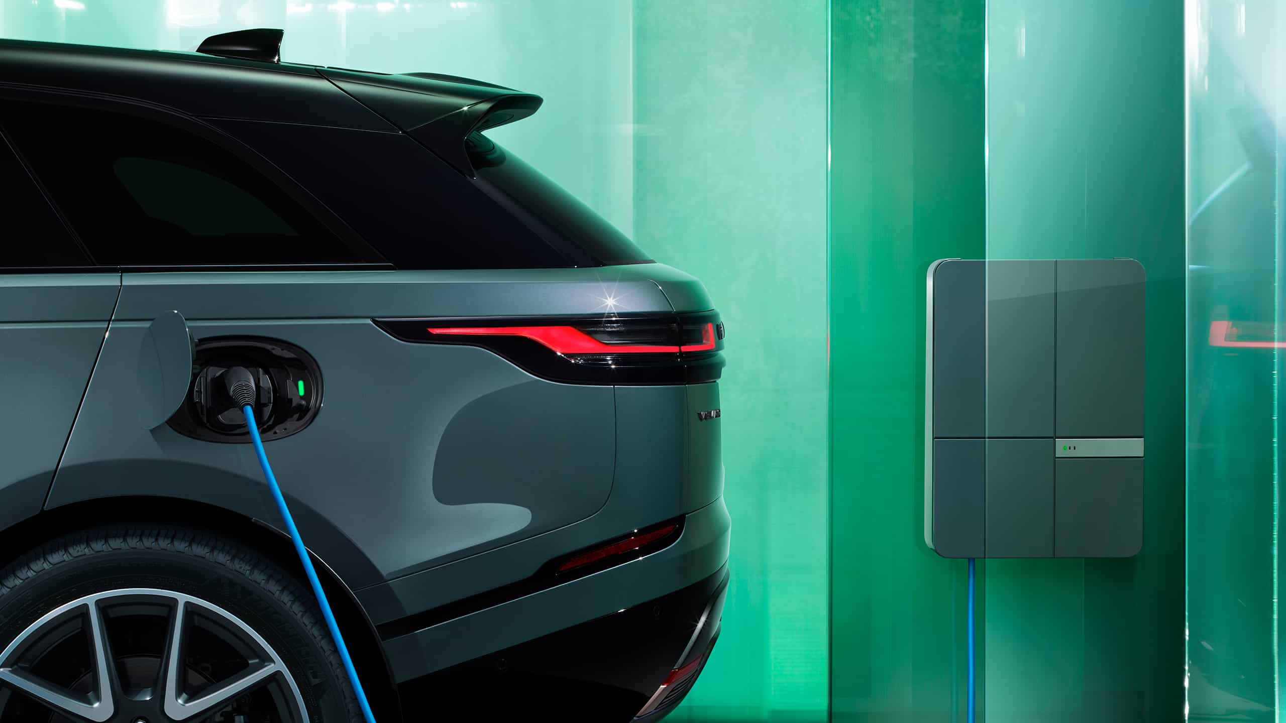 Velar charging at the phev station point