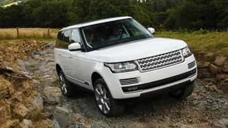 A range rover in the picture